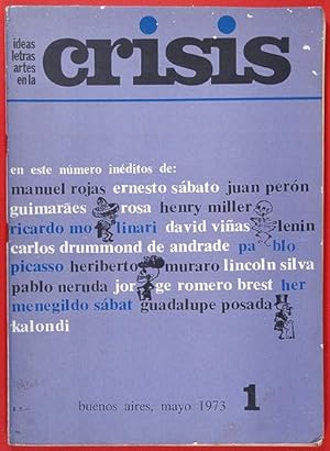 Revista ideas, letras, artes en la CRISIS. No. 1 - Mayo 1973
