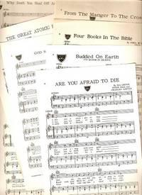 Group of 23 pieces of Christian sheet music