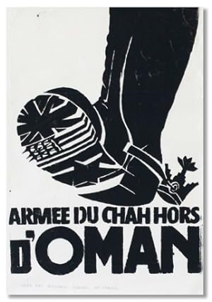Original Poster: "Armee Du Chah Hors D'Oman" ("Shah's Army Out of Oman")