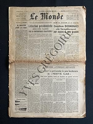 LE MONDE-N°2739-15 ET 16 NOVEMBRE 1953