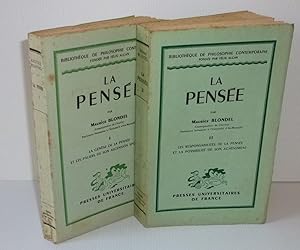 La pensée. Bibliothèque de Philosopohie Contemporaine. Paris. PUF. 1948-1954.