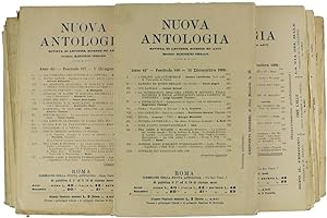 NUOVA ANTOLOGIA di Lettere, Scienze ed Arti. Annata 1906 completa: