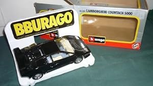 Bburago Lamborghini Countach 5000 : 1/24 : DieCast Metal With Plastic Parts : Boxed