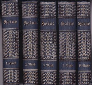 Heines Werke (Band 1 bis 5), Auswahl in fünf Bänden