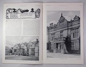 Original Issue of Country Life Magazine Dated March 20th 1909, with a Main Feature on Apethorpe H...