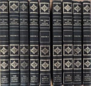 The Works of William Shakespeare in 9 volumes