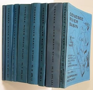 GENESEE RIVER BASIN STUDY OF WATER AND RELATED LAND RESOURCES (8 VOLUMES & PACKET OF 5 MAPS)