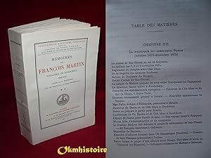 Mémoires de François Martin fondateur de Pondichéry. (1665 - 1696 ). ------ TOME 2 seul