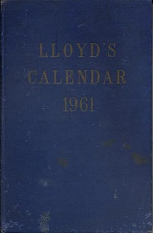 Lloyd's Calendar 1961