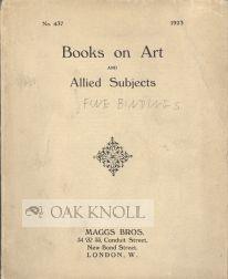 BOOKS ON ART AND ALLIED SUBJECTS