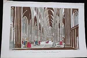 Vue d'optique - L'Intérieur de l'Abbaye de Westminster