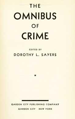 The Omnibus of Crime