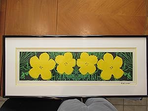 Untitled [ Four Flowers], Original Serigraph By Andy Warhol, Circa 1964