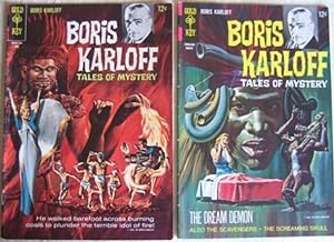 Boris Karloff Tales of Mystery - # 18 June 1967, with # 21 March 1968 (featuring "The Screaming S...