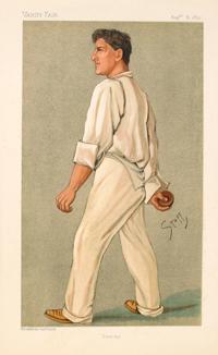 Sammy (Sammy Woods) Australian cricket caricature