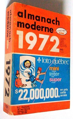 Almanach moderne éclair 1972