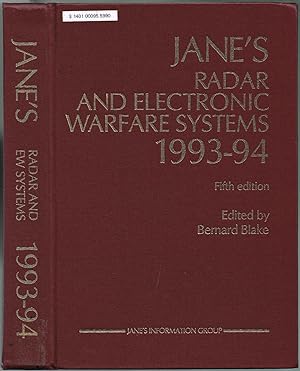JANE'S RADAR AND ELECTRONIC WARFARE SYSTEMS, 1993-94, Fifth Edition.