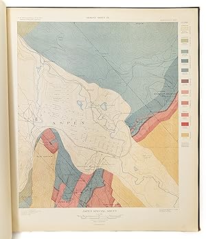 Atlas to Accompany Monograph XXXI on the Geology of the Aspect District Colorado.