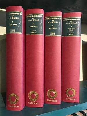 Correspondence of H. G. Wells , 4 Volumes v.1 1880-1903 ; v.2 1904-1918 ; v.3 1919-1934 ; v.4 193...