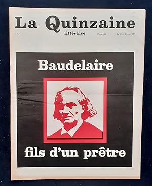 La Quinzaine littéraire - du 16 au 31 mai 1969 - N° 73 -