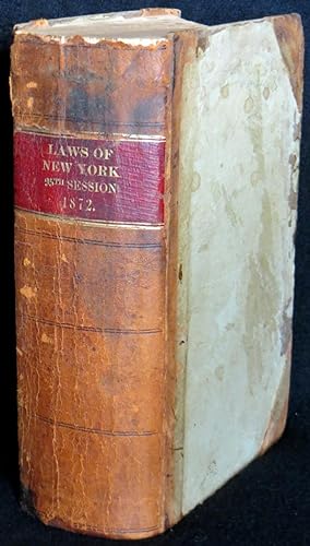Laws of the State of New York Passed at the Ninety-Fifth Session of the Legislature, Vol. 1