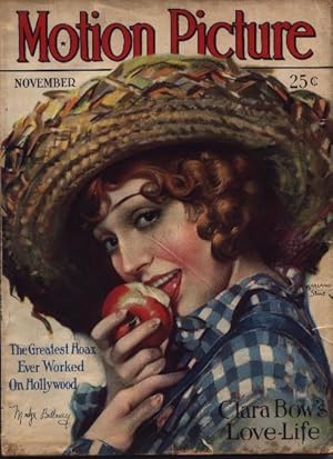 Motion Picture Magazine - Volume 34 Thirty-Four XXXIV Number 4 Four IV - November 1928