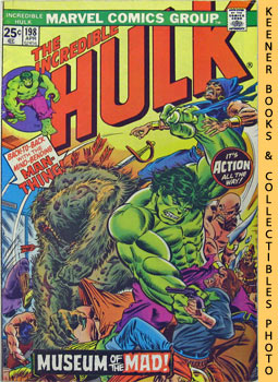 The Incredible Hulk: Museum Of The Mad! - Vol. 1 No. 198, April 1976