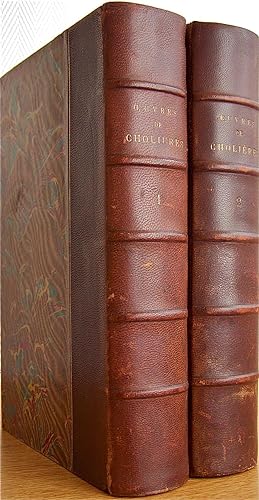 Oeuvres du Seigneur de Cholières (2 vol. 1879, reliés)