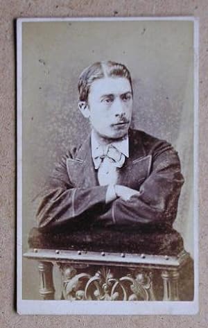 Carte De Visite Photograph: Portrait of a Young Man.