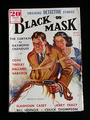 First Publication of Raymond Chandler's Story "The Curtain" in: Black Mask, September 1936