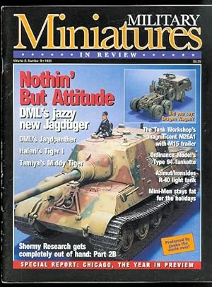 MILITARY MINIATURES IN REVIEW. VOLUME 2, NUMBER 3, 1995.