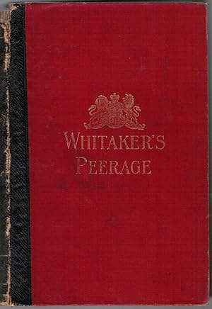 Whitaker's Peerage for the year 1901 - being a directory of titled persons. [ whitakers ]