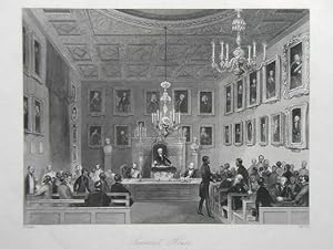 Somerset House. Meeting of the Royal Society.