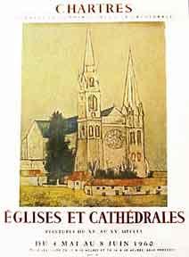 Chartres. Eglises et cathédrales [poster].