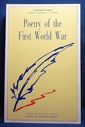 Poetry of the First World War: A Selection of Critical Essays