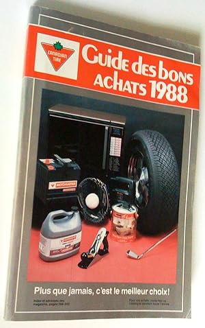 Canadian Tire. Catalogue Bons achats 1988