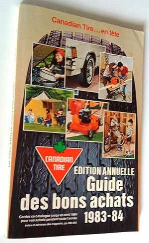 Canadian Tire. Catalogue édition annuelle 1983-84