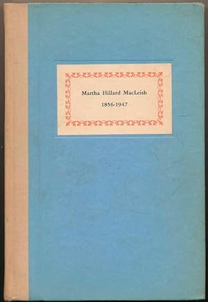 Martha Hillard MacLeish (1856-1947)