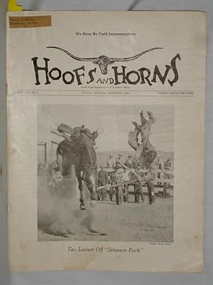Hoofs and Horns (December 1949) Vol. XIX, No. 6