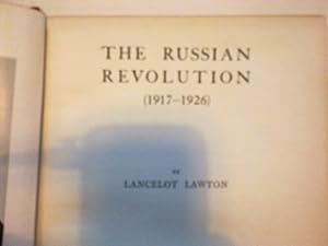 The Russian Revolution 1917-1926