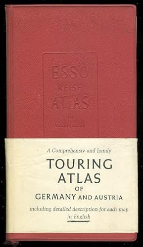 ESSO REISE-ATLAS FUR KRAFTFAHRER. (ESSO TOURING ATLAS OF GERMANY AND AUSTRIA.) INCLUDES 'ENGLISH ...