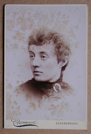 Cabinet Photograph: Portrait of a Young Woman.