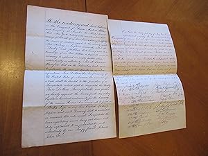 Original Ny Humorous Contracts To Form A Betting Pool On The English Sweepstakes For The Derby Ra...