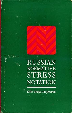 Russian Normative Stress Notation (Signed By Author)