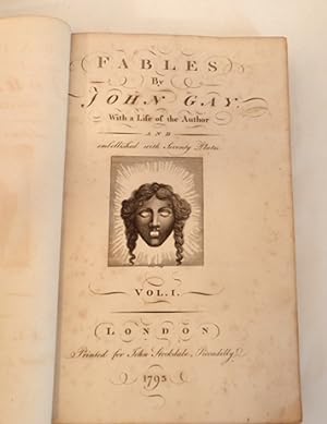 FABLES by John Gay, with a Life of the Author and embellished with seventy plates