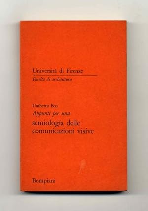 Appunti Per Una Semiologia Delle Comunicazioni Visive - 1st Edition/1st Printing