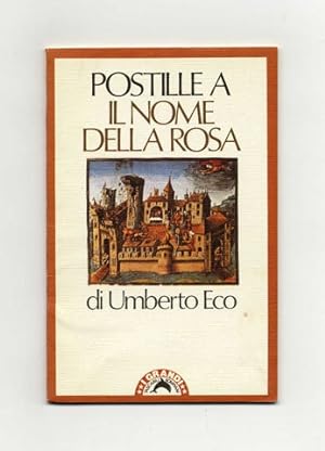 Postille A Il Nome Della Rosa - 1st Edition/1st Printing