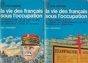 Vie des français sous l'occupation (La), complet en deux volumes