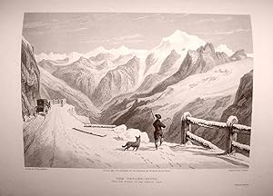 Illustrations of the passes of the Alps by which Italy communicates with France, Switzerland and ...