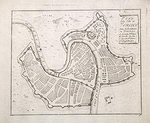 Plan de la Ville de Verone dans le territorie de Venise